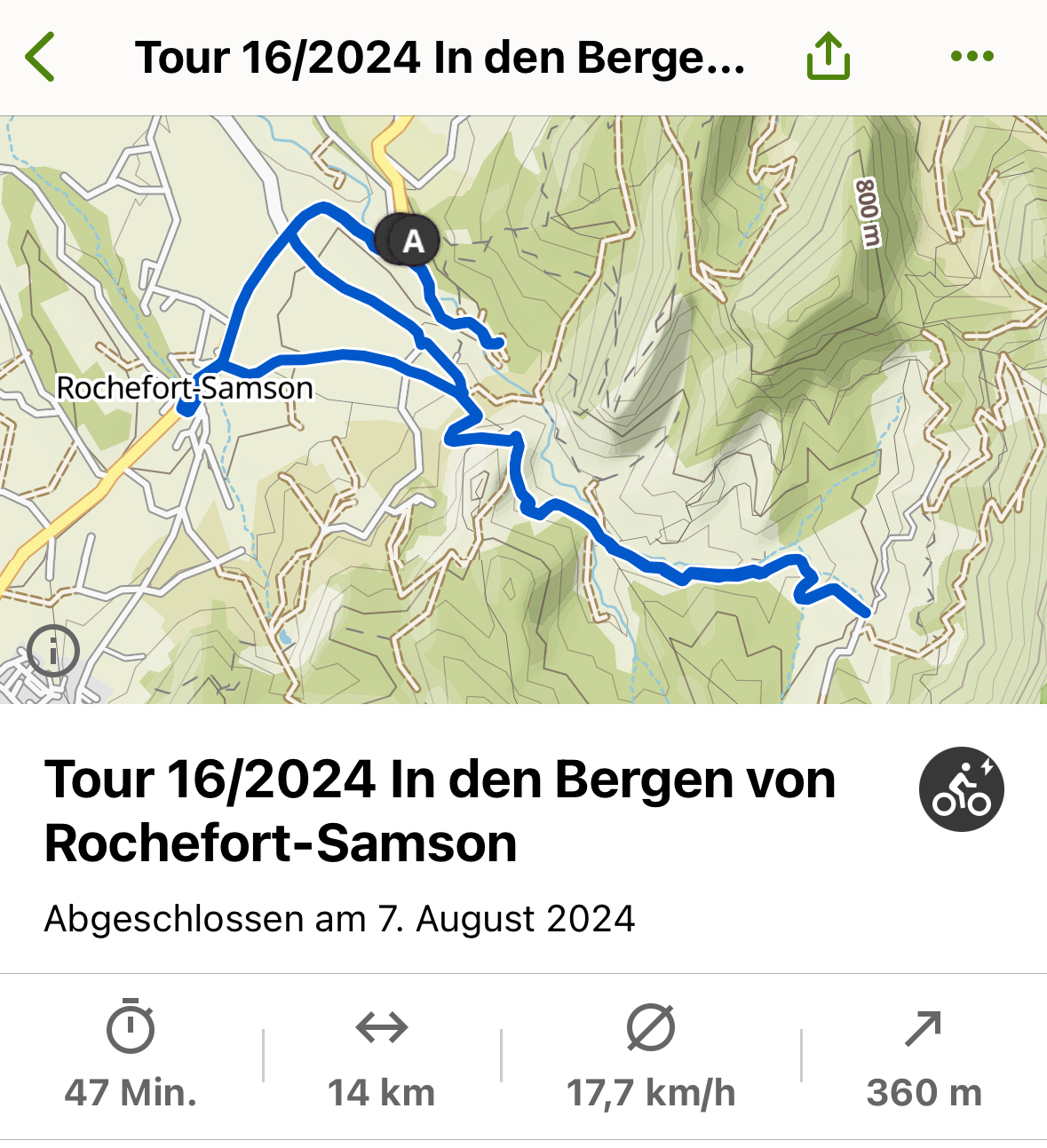 Tour Berge