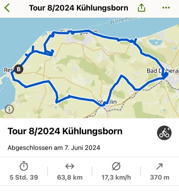 Tour Kühlungsborn